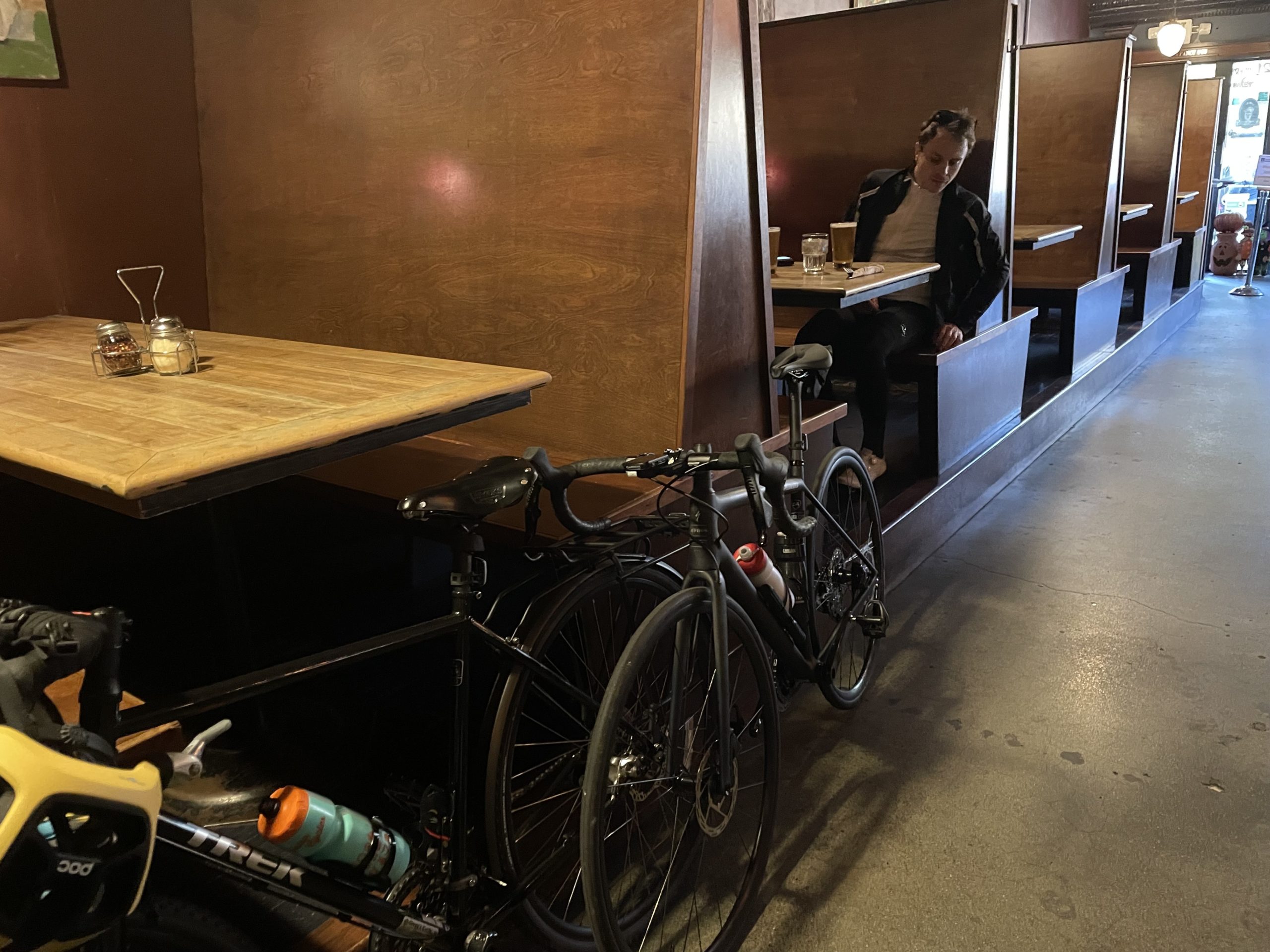 Bikes inside Talarico's