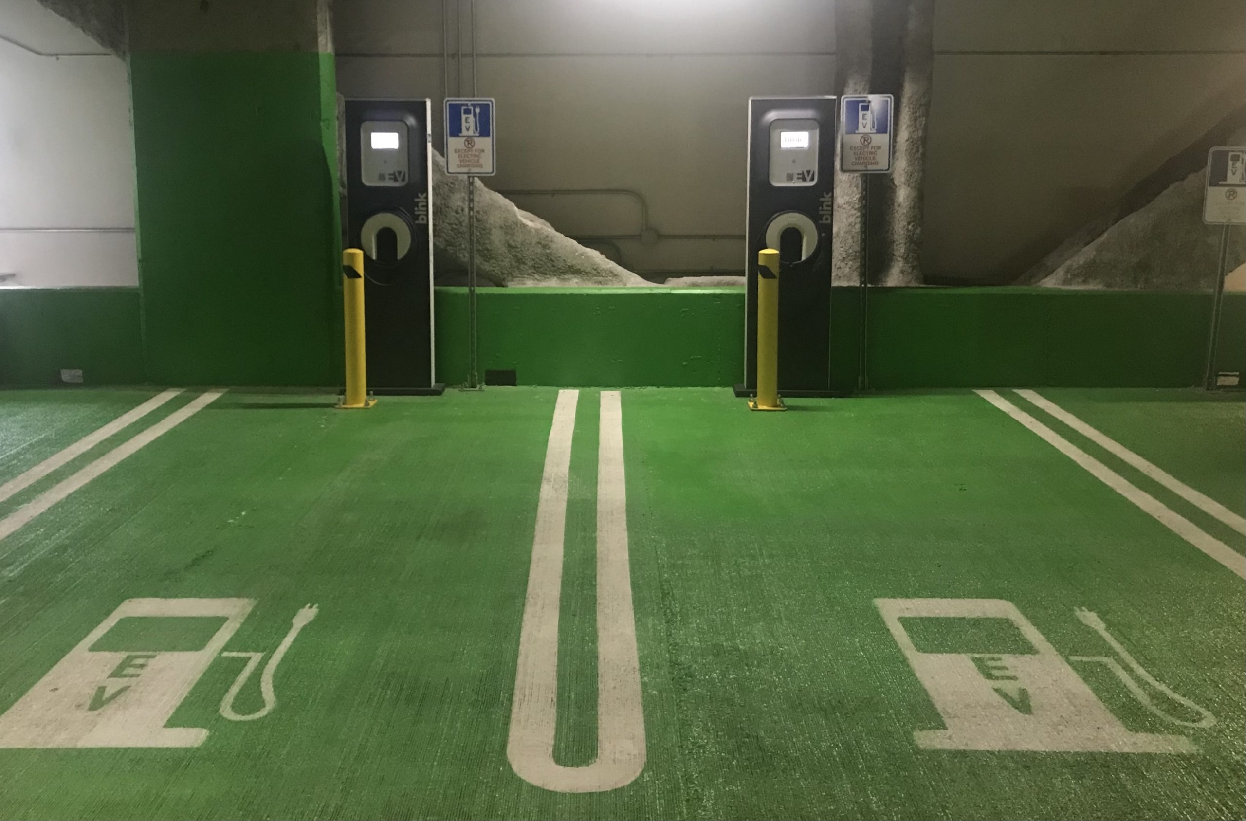 EV Charging Parking Spaces